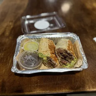 Burnt Ends Birria Burrito