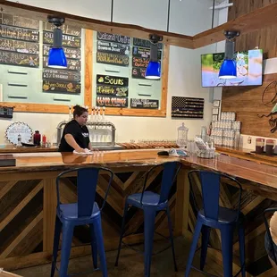 interior, sushi and sashimi