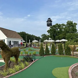 View from the course