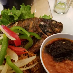 Close up of the amazing tilapia!