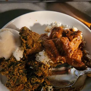18. Spinach and Egusi Stew