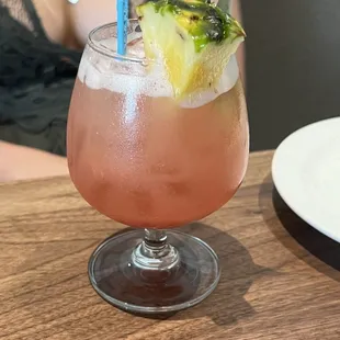 Cocktails are a little on the small size