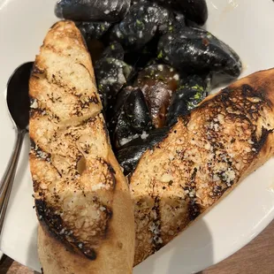 Steamed Mussels