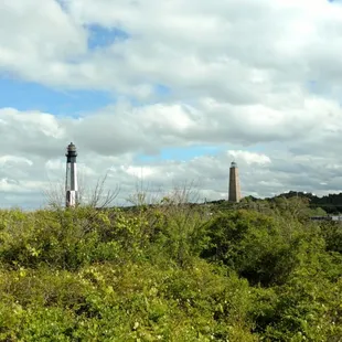 Lighthouse view from boardwalk landing.
