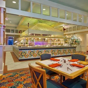 sushi and sashimi, interior