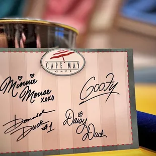 Cape May Cafe - Disney Beach Club!