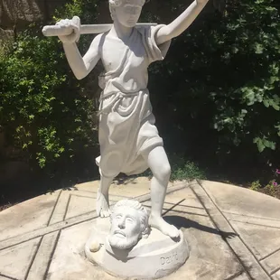 David and the head of Goliath