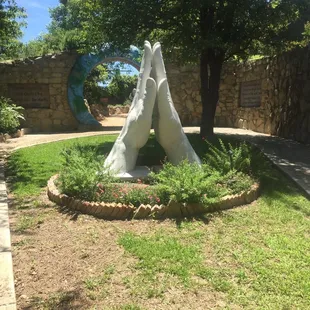 Entrance to statue garden