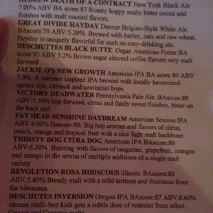 Cool as shit draft list, as usual!