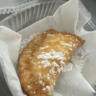 Guava and cheese empanada