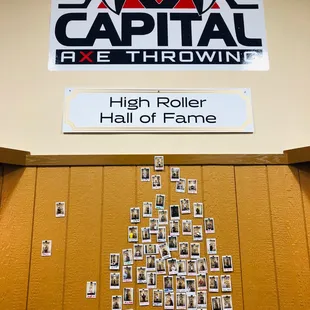 Will you get your picture on our Hall of Fame?