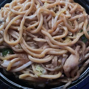 Chicken lo mein