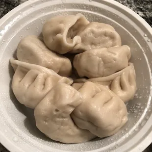 Steamed dumplings