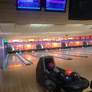 Bowling for fun. Nothing is open inside  beside bowling
