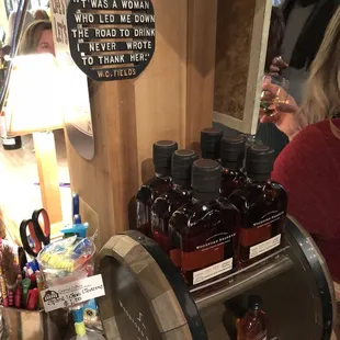 Mini Woodford bottles