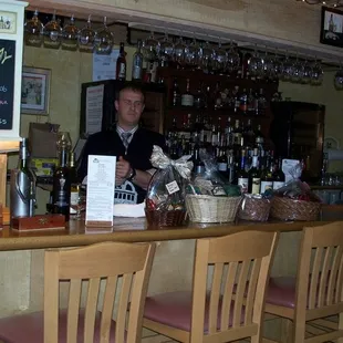 Our wine bar- great service!