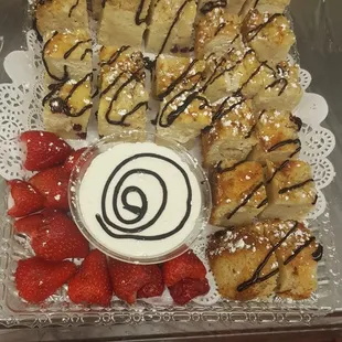 House Made Bread Pudding Platter