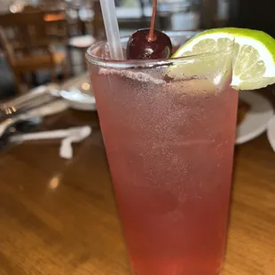 The Pretty in Pink cocktail