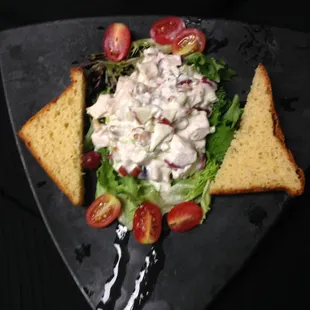 Chicken Salad with Homemade Brioche