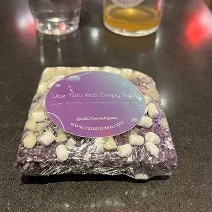 Ube Rice Krispie