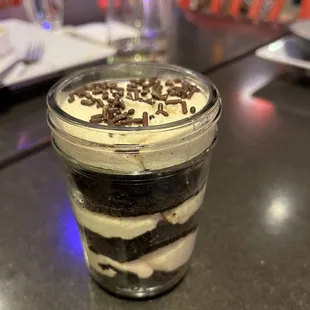 Irish car bomb cup (mouth full of sugar)