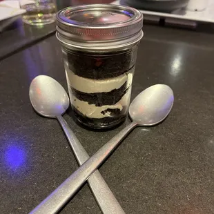 Irish car bomb cup (so very sweet)