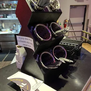 Self serve napkins and utensils