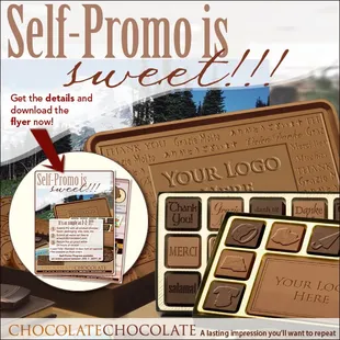Your logo - our chocolate