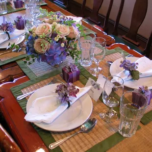 The favors complete the table!