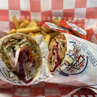 Chicken Wrap Combo