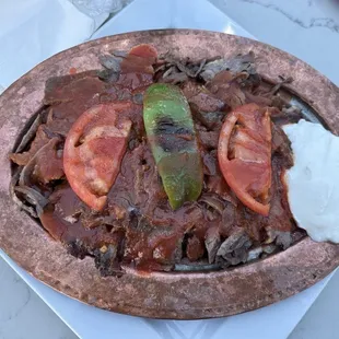 Eskander kebob was really rich and delicious