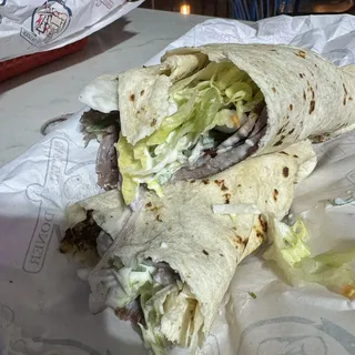 Beef Doner Box and Fries