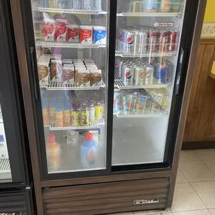 Drink selection too!