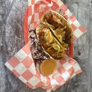 Two Chicken Tacos