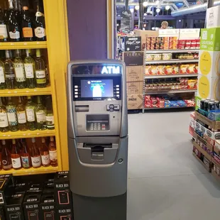 ATM in the back!