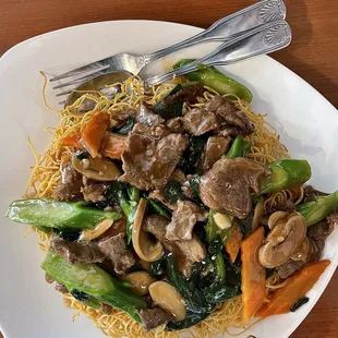 Hong Kong Style Chow Mein