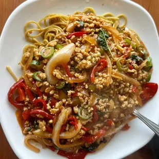 Thai Basil Spaghetti