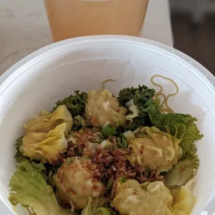 Shrimp Pork Wonton Soup