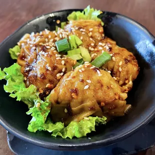 Spicy Wontons...amazing ! See my featured review of Capital Noodle Bar in Irvine on my international website at classicbitesandbrews.com