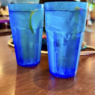 TALL ICED WATERS. Capital Noodle Bar in Irvine is featured on my international website at classicbitesandbrews.com