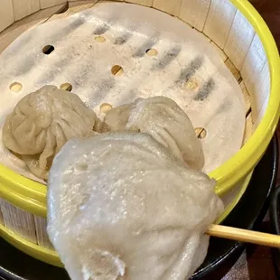 Juicy Pork Dumplings ! See my featured review of Capital Noodle Bar in Irvine on my international website at classicbitesandbrews.com