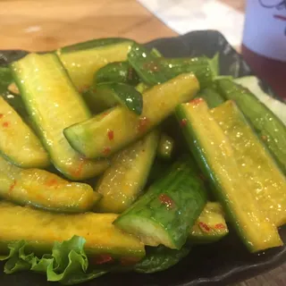 Spicy Pickled Cucumber