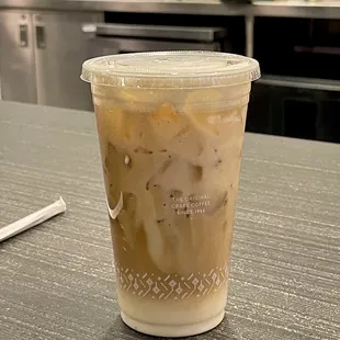 Honey Cold Brew Oat Latte