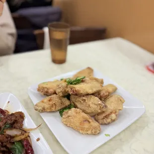 9. Fried Chicken Wings with Salt and Hot Pepper