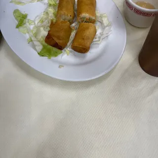 1. 3 Egg Rolls