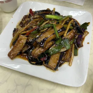86. Eggplants with Szechuan Garlic Sauce