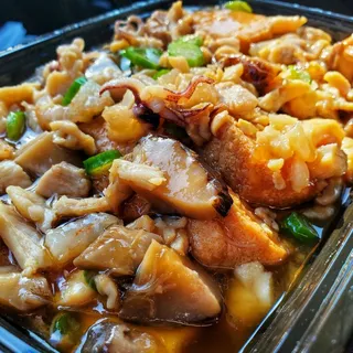 7. Fried Soft Tofu with Salt and Hot Pepper