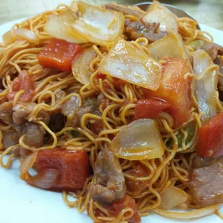 109. Tomato Beef Chow Mein