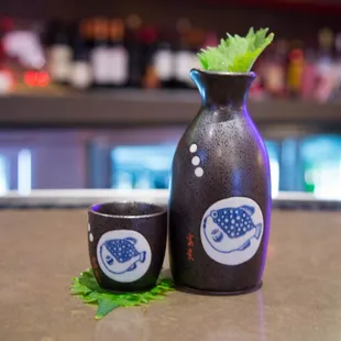 Lute &amp; Harp | ginjo sake, rice shochu, yellow chartreuse, lime &amp; shiso