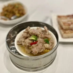 1. Steamed Spare Ribs